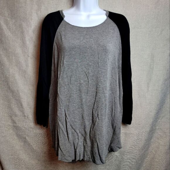 KIT AND ACE Long Sleeve Baseball Tee - Picture 1 of 8